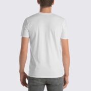 Anvil 980 T-Shirt - Back Image - White