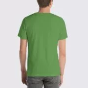BC3001 T-Shirt - Back Image - Leaf Green