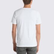 BC3001 T-Shirt - Back Image - White