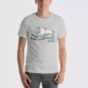 Dolphin Fact Men's T-Shirt - Athletic Heather