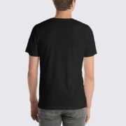 BC3001 T-Shirt - Back Image - Black
