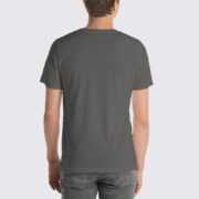 BC3001 T-Shirt - Back Image - Asphalt