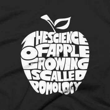Apple Fact T-Shirt - Black