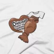 Chocolate Fact Womens T-Shirt