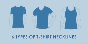 6 Types of T-Shirt Necklines
