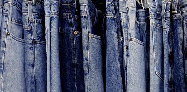 what are denim jeans made out of