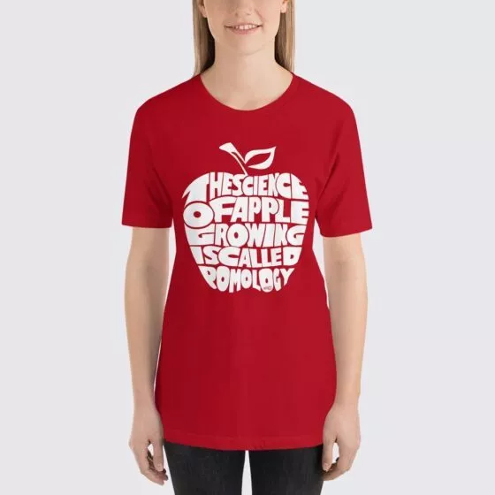 Apple Fact Women's T-Shirt - Red