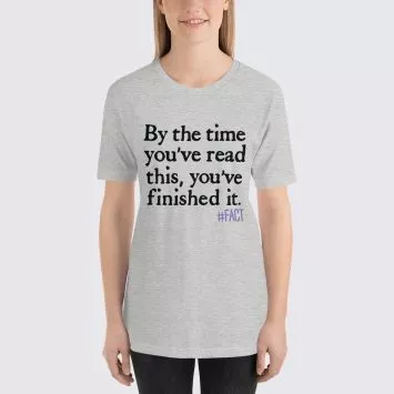 By The Time You've Read This... Women's T-Shirt - Athletic Heather