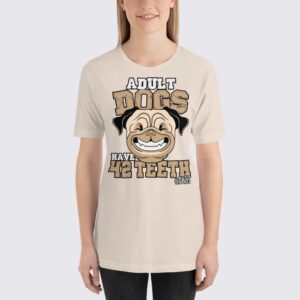 Dog Fact - Women's T-Shirt - Soft Cream