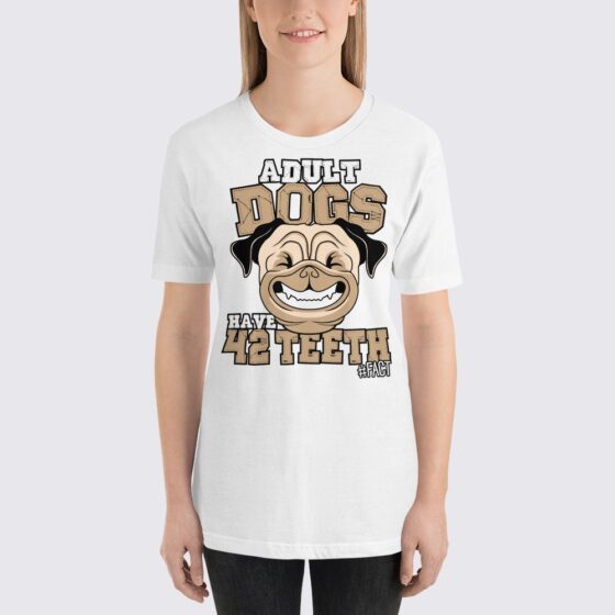 Dog Fact - Women's T-Shirt - White