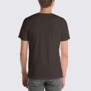 BC3001 T-Shirt - Back Image - Brown