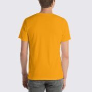 BC3001 T-Shirt - Back Image - Gold