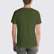 BC3001 T-Shirt - Back Image - Olive