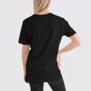 BC3001 Womens T-Shirt - Back Image - Black