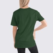 BC3001 Womens T-Shirt - Back Image - Forest
