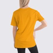 BC3001 Womens T-Shirt - Back Image - Gold