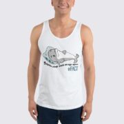 Dolphin Fact - Unisex Tank Top - White