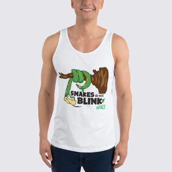 Snake Fact - Unisex Tank Top - White