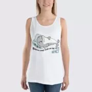 Dolphin Fact - Women's Tank Top - White