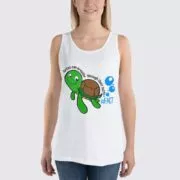 Turtle Fact - Women's Tank Top - White