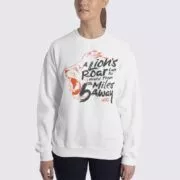 Lion Fact - Women's Sweatshirt - White