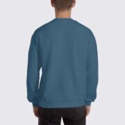 Gidlan 18000 Sweatshirt - Back Image - Indigo Blue