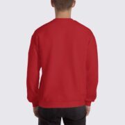 Gidlan 18000 Sweatshirt - Back Image - Red