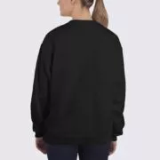 Gidlan 18000 Women's Sweatshirt - Back Image - Black
