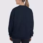 Gidlan 18000 Women's Sweatshirt - Back Image - Navy