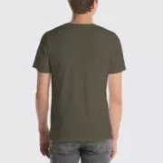 BC3001 T-Shirt - Back Image - Army Green