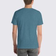 BC3001 T-Shirt - Back Image - Heather Deep Teal