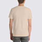 BC3001 T-Shirt - Back Image - Heather Dust