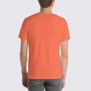 BC3001 T-Shirt - Back Image - Heather Orange