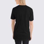 BC3001 Women's T-Shirt - Back Image - Black Heather
