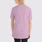BC3001 Women's T-Shirt - Back Image - Heather Prism Lilac