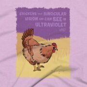 Chickens Clothing Design #FACT - Close Up - Heather Prism Lilac