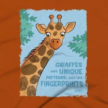 Giraffe Clothing Design #FACT - Close Up - Autumn