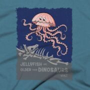 Jellyfish Clothing Design #FACT - Close Up - Heather Deep Teal