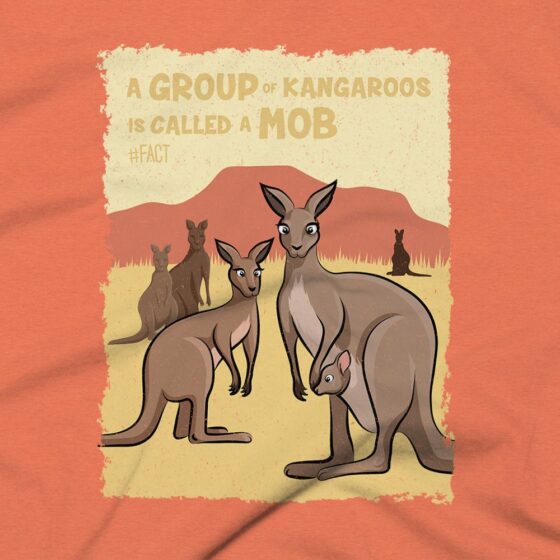 Kangaroo Fact Womens T-Shirt - The Fact Shop