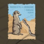 Meerkats Clothing Design #FACT - Close Up - Army Green