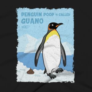 Penguins Clothing Design #FACT - Close Up - Black