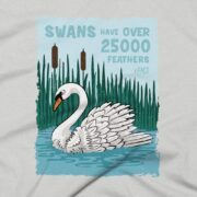 Swans Clothing Design #FACT - Close Up - Ash