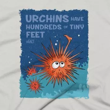 Urchins Clothing Design #FACT - Close Up - Silver