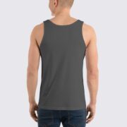 BC3480 Mens Tank Top - Back Image - Asphalt
