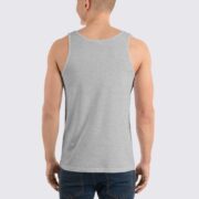 BC3480 Mens Tank Top - Back Image - Athletic Heather