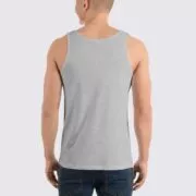 BC3480 Mens Tank Top - Back Image - Athletic Heather