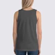 BC3480 Womens Tank Top - Back Image - Asphalt