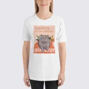 Women's Hippos #FACT T-Shirt - White