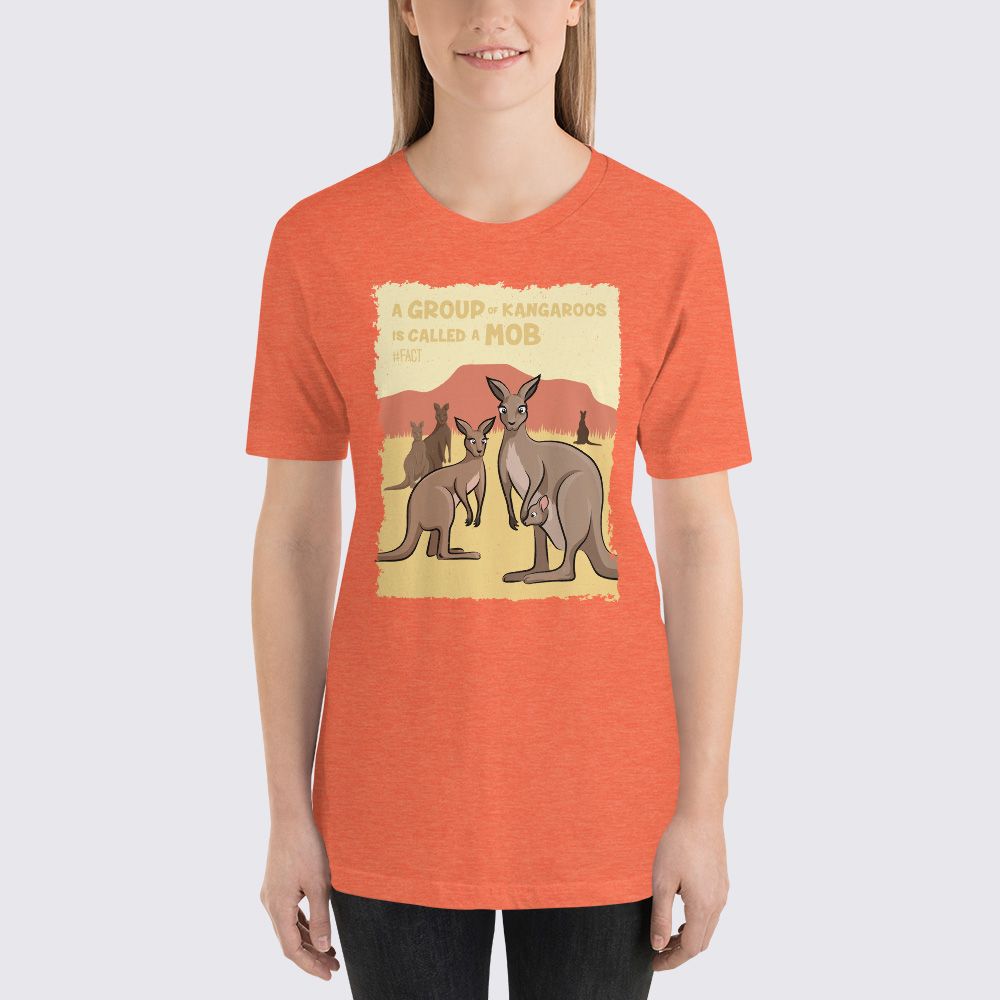 Kangaroo Fact Womens T-Shirt - The Fact Shop | T-Shirts