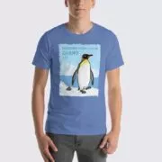 Men's Penguins #FACT T-Shirt - Heather True Royal Blue
